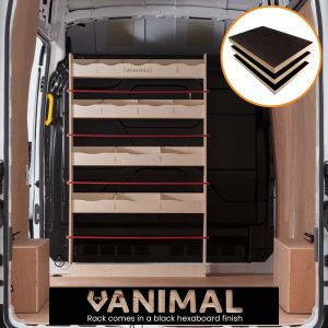 MAN TGE 2017- Hexaboard Bulkhead Racking Unit
