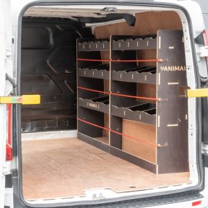 Ford Transit Custom 2012-2023 SWB Hexaboard Driver Side Racking (Multi-Compartment)