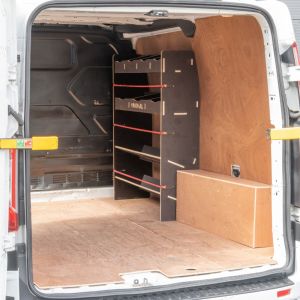Ford Transit Custom 2012-2023 Hexaboard Front Toolbox Racking with x2 Shelves