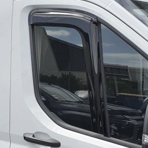 Close-up view of the Maxus Deliver 9 (2020-) Set of 2 Adhesive Wind Deflectors