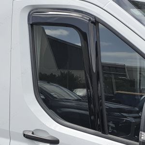 Close-up view of the Maxus Deliver 9 2020- Set of 2 Adhesive Wind Deflectors