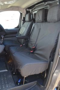 Citroen Dispatch 3 Tailored Waterproof Front Seat Covers 2016-