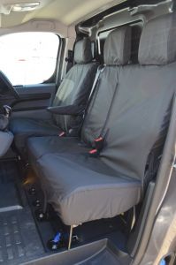 Vauxhall Vivaro Tailored Waterproof Front Seat Covers 2019-