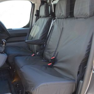 Citroen Dispatch 2016- Tailored Waterproof Front Seat Covers 