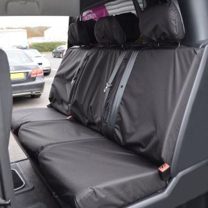 Vauxhall Vivaro C 2019- Crew Cab Tailored Waterproof Rear Seat Covers