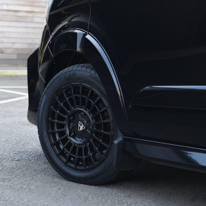 20 Inch Predator Iconic Alloys fitted to Transit Custom model