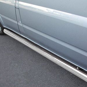 Ford Transit Mk6/7 Swb Stainless Steel Van Side Bar Set 