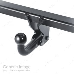 Fixed Swan Neck Tow Bar for VW Caddy 2004-2015 inc Life