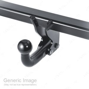 Fixed Swan Neck Tow Bar for VW Caddy 2015-2020 inc Life