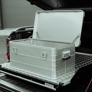 Large Aluminium Storage And Tool Box - L890mm X W490mm X H390mm
