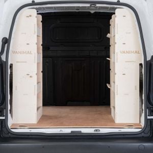 Citroen Berlingo SWB L1 2019- NS and OS Rear Racking Plus Front Toolbox (Triple Pack)