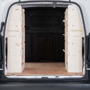 Toyota Proace City SWB L1 2018- NS and OS Rear Racking Plus Front Toolbox Units (Triple Pack)