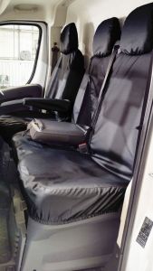 Vauxhall Movano 2010-2022 Tailored Waterproof Front Seat Covers (Front Three)