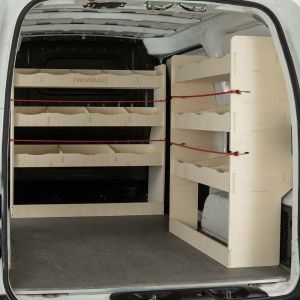 Nissan NV200 L1 Rear OS and Full Width Bulkhead Vanimal