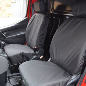Nissan NV200 2009- Tailored Waterproof Front Seat Covers (Folding Passenger Seat)