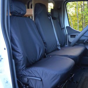 Nissan NV400 2011- Tailored Waterproof Front Seat Covers (Folding + 2 Bench)