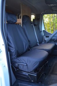 Tailored Front Waterproof Seat Covers for Vauxhall Movano 2011-