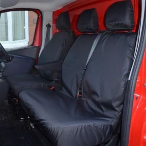 Fiat Talento 2016- Tailored Waterproof Front Seat Covers (Driver Side and Twin Passenger Seats)
