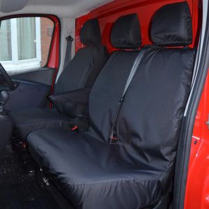 Vauxhall Vivaro B 2014-2019 Tailored Waterproof Front Seat Covers (Driver Side and Twin Passenger Seats)