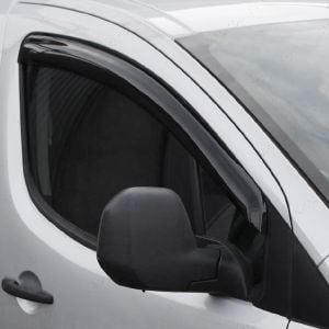 Set of 2 Adhesive Wind Deflectors for the Peugeot Partner 2008-2018 