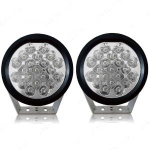 8.5" LED Predator Vision Driving Lamps with DRL's 160W