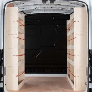 Ford Transit MK8 MWB L2 triple racking and shelving pack