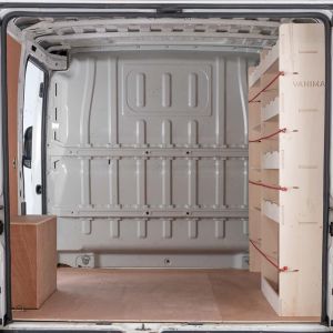 Citroen Relay MWB L2 2006- Full Driver Side Racking with Front Toolbox Shelving Unit