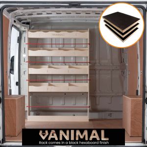 Fiat Ducato 2006- Hexaboard Bulkhead Racking