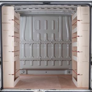 Vauxhall Movano L1 2022- NS and OS Double Rear Racking and Shelving Units (Pair)