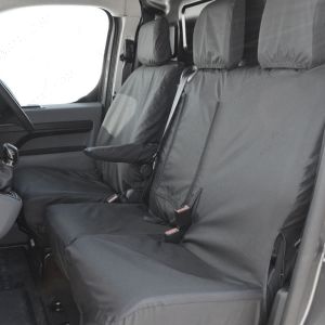 Toyota Proace 2016- Tailored Waterproof Front Seat Covers (Driver Side and Twin Passenger Seats)