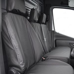 Mercedes Sprinter 2018- Tailored Waterproof Front Seat Covers (Driver Side and Twin Passenger Seats)