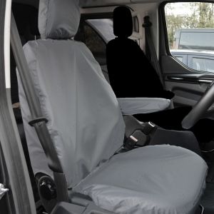 Ford Transit Mk8 2014- Tailored Waterproof Front Driver Seat Cover
