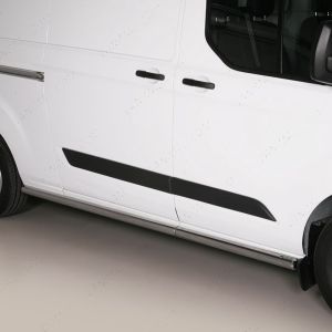 Ford Transit Custom 2012-2023 LWB Polished Side Bars