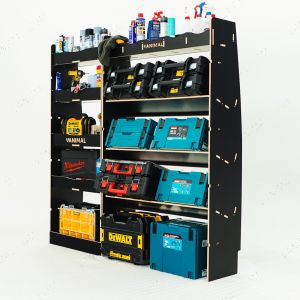 Ford Transit Mk8 Hexaboard Front Toolbox Shelving and Infill Racking