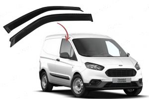 Ford Transit Courier 2014 on In Channel Wind Deflectors