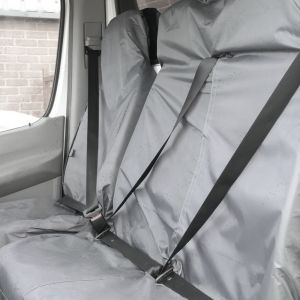 Vauxhall Movano Grey Seat Cover Set Single + Twin