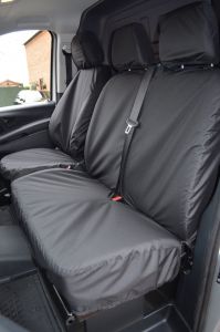 Mercedes Vito Tailored Waterproof Front Seat Covers 2014-
