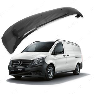 Mercedes Vito W447 Black Acrylic Windscreen Sun Visor 2014-