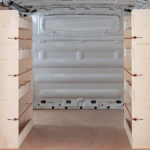 Renault Trafic LWB NS and OS Double Rear Racking (Pair)