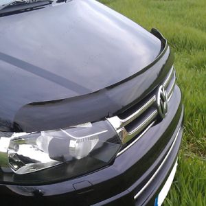 VW Transporter T5.1 2010-2015 Black Acrylic Bonnet Protector 