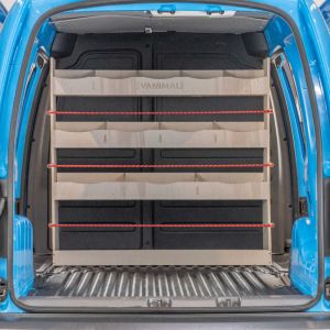 VW Caddy Maxi Full-Width Bulkhead Ply Racking