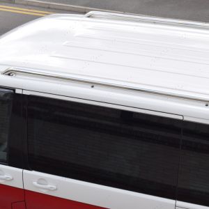 VW Transporter T5 T5.1 T6 T6.1 LWB Stainless Steel Roof Rails 2003-