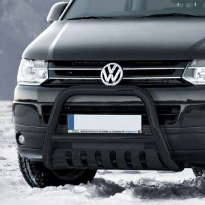 VW Transporter T5.1 2010-2015 Black Front A-Bar with Axle Plate
