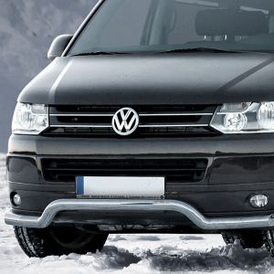 VW Transporter T5 & T5.1 2003-2015 Polished Front Spoiler Bar