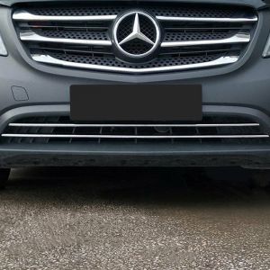 Mercedes Vito W447 Stainless Steel Front Bumper Trim