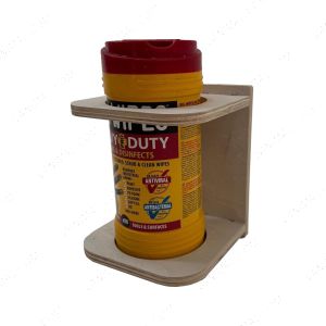 9 Silicone Tube Holder attached to Racking Unit