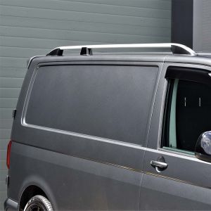 VW Transporter T5 T6 SWB Silver Alloy Roof Rails Vanimal