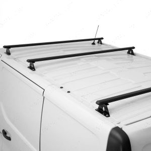 Vauxhall Vivaro B Black Alloy Cross Bars Vanimal