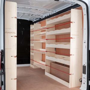 Ford Transit Mk8 MWB L2 Double Rear, Front Festool and Infill Racking (4 Pack)