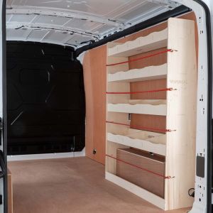 Ford Transit Mk8 MWB L2 OS Rear Racking and Shelving Unit